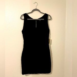 Black Mini Dress (Body-con)